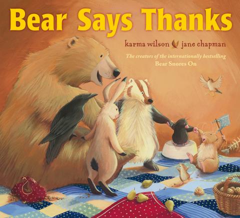 Bear Says Thanks by Karma Wilson, cover